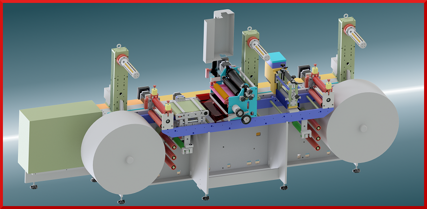 Custom rotary machines manufacturing for printing and die cutting - De Rossi Vittoriano Srl