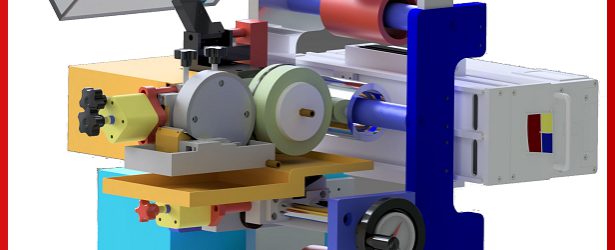 Gruppo miniflexo per stampa e verniciatura