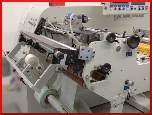 Perforation unit with tear tape for seaming machines - De Rossi Vittoriano Srl