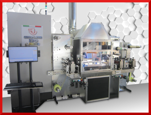 Macchina fustellatura rotativa Laser